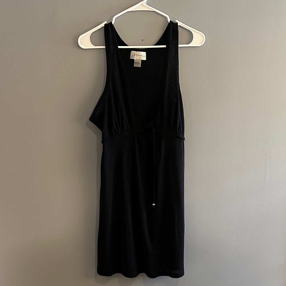 Elegant Black Swim Coverup